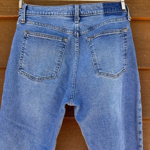 Abercrombie & Fitch The Skinny High Rise With Split Ankle Detail Jeans Size 29 - Picture 10 of 14